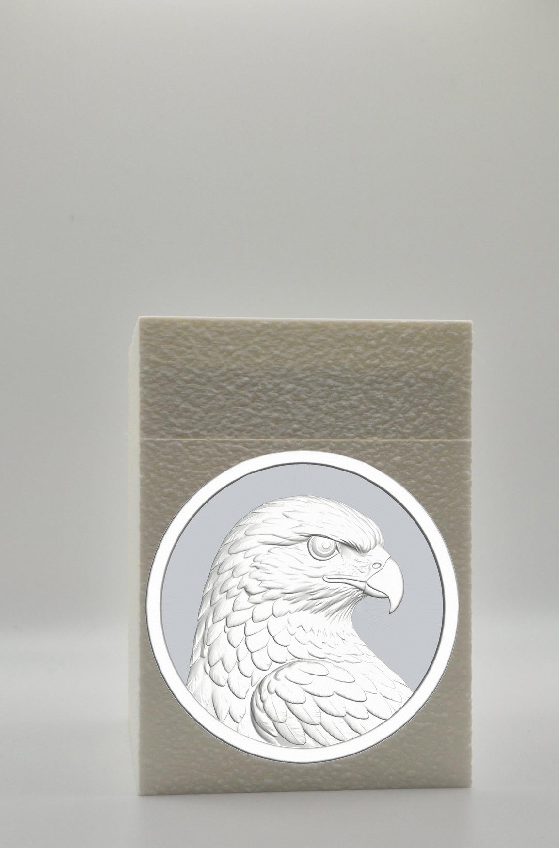 Eagle Card Box — White