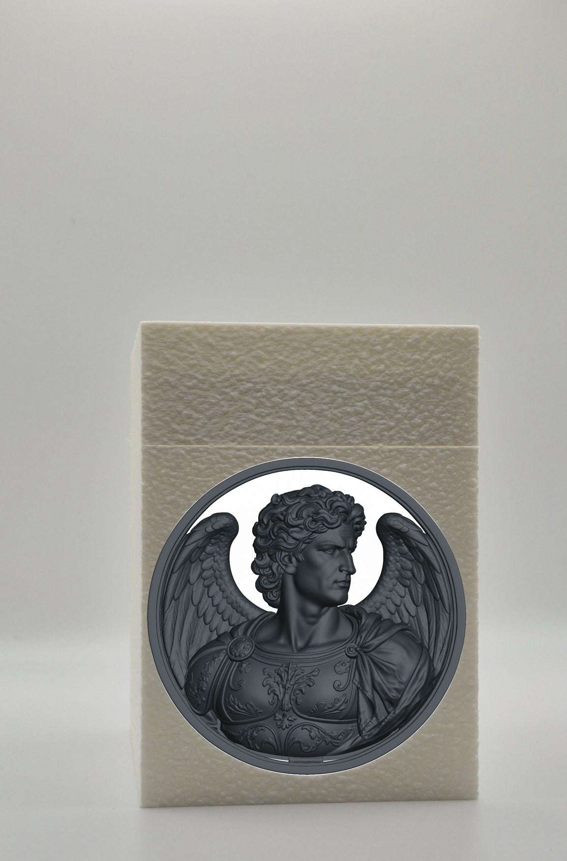 Angel Card Box — White
