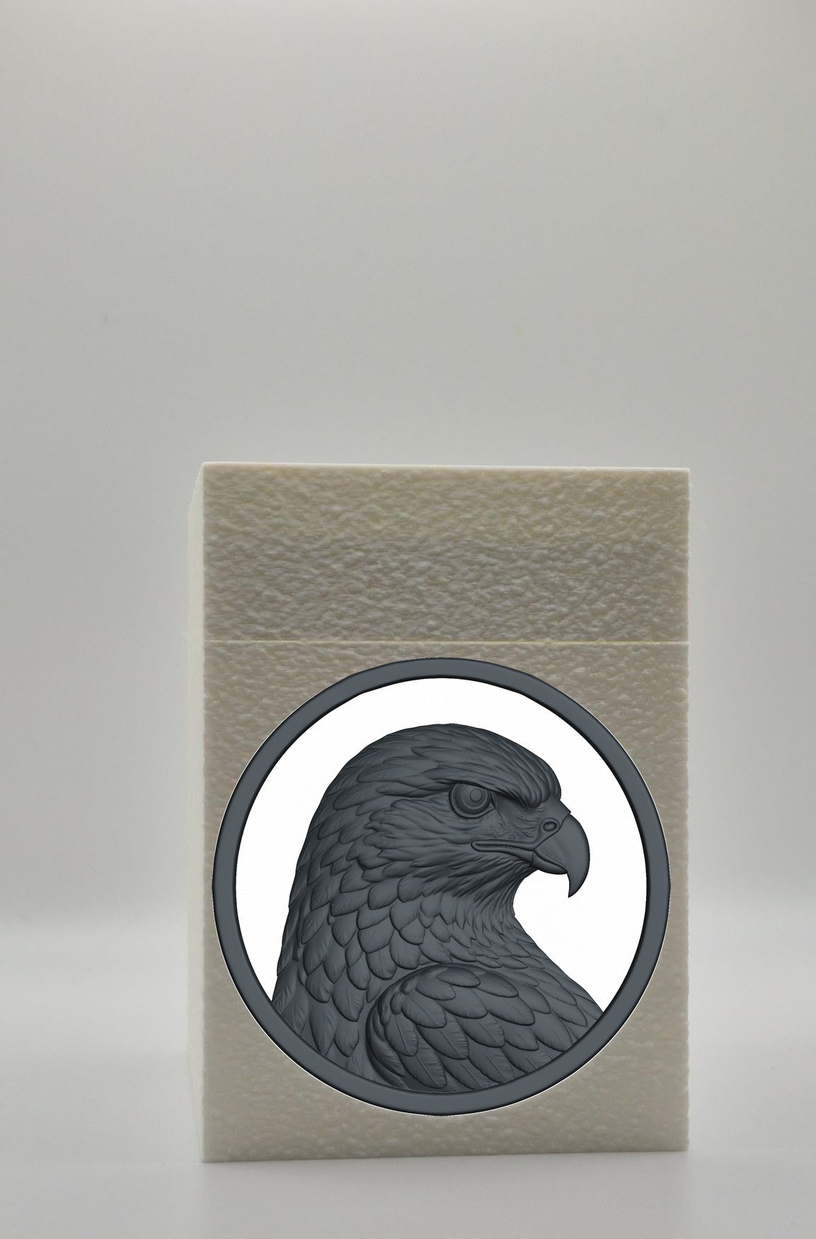 Eagle Card Box — White
