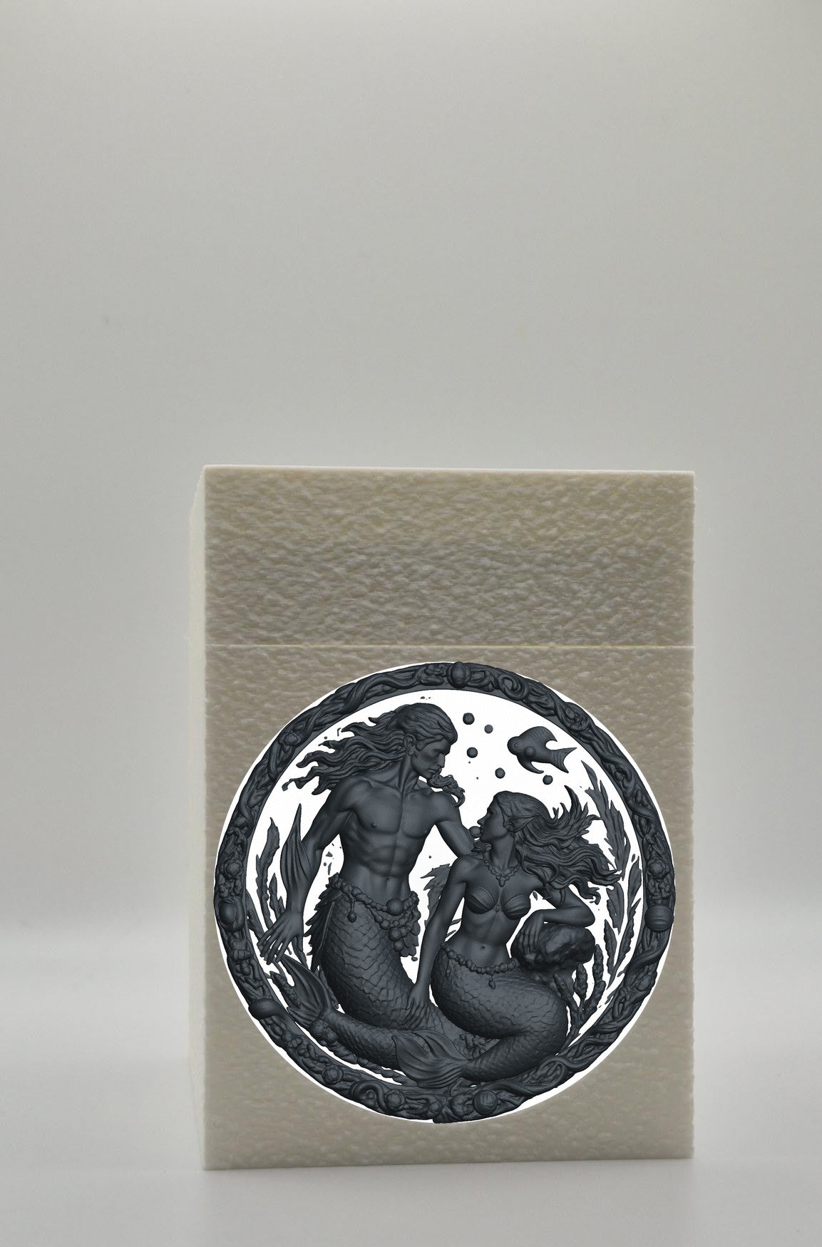 Merfolk Card Box — White