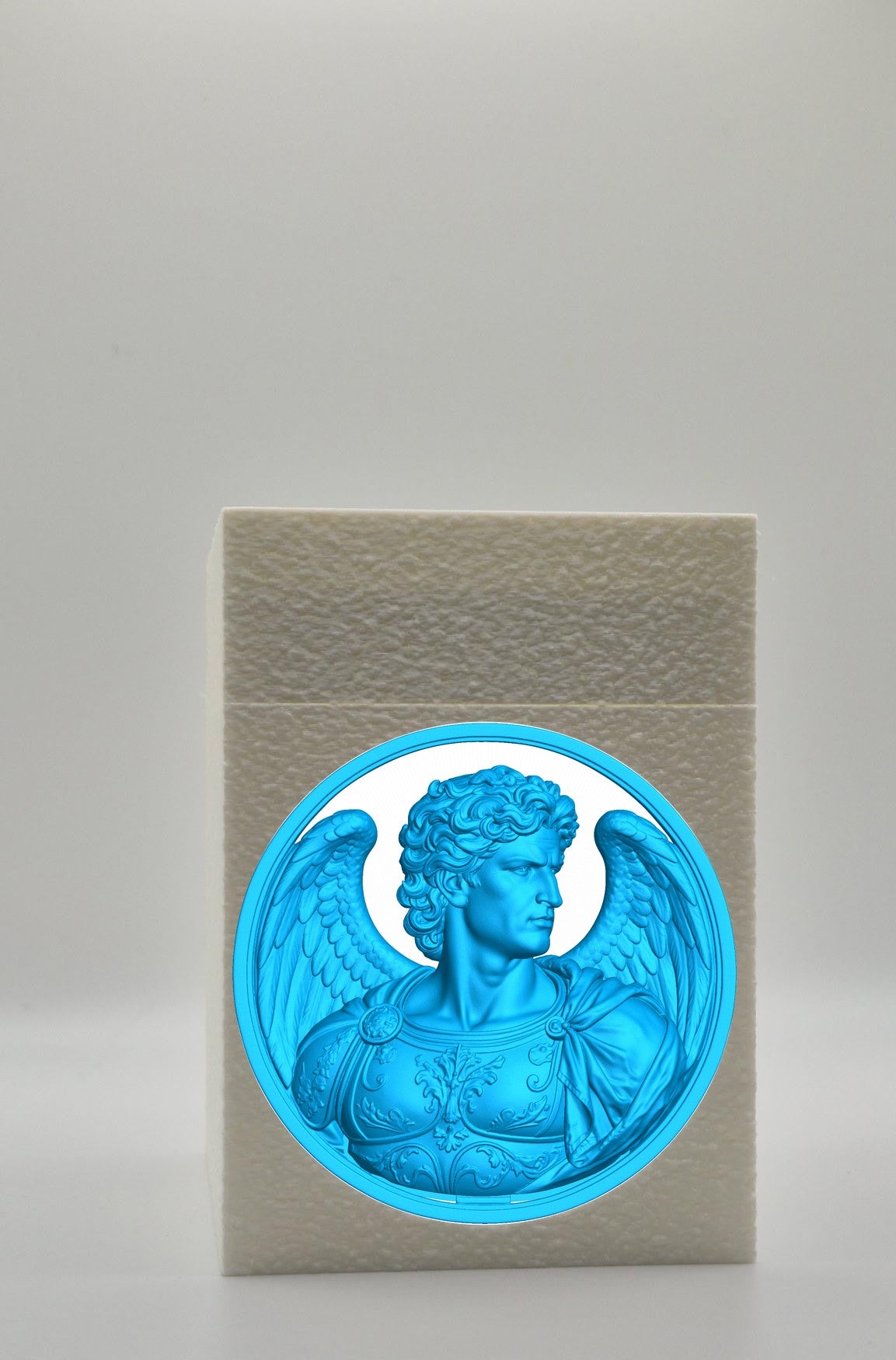 Angel Card Box — White