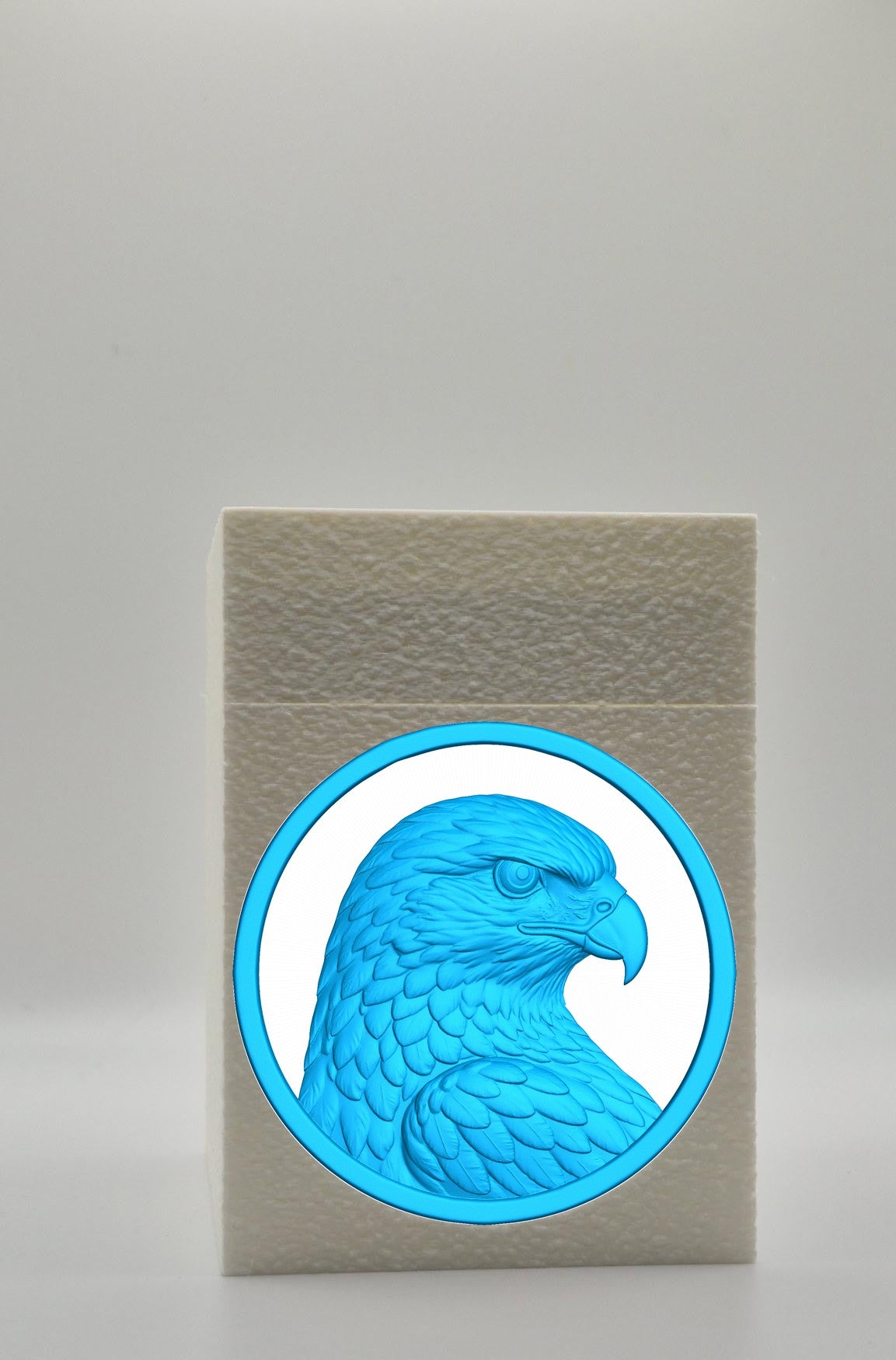 Eagle Card Box — White