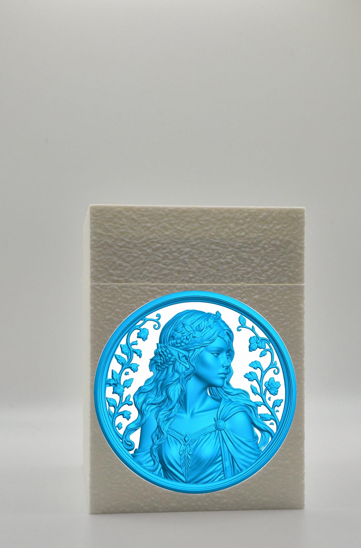 Elf Maiden Card Box — White