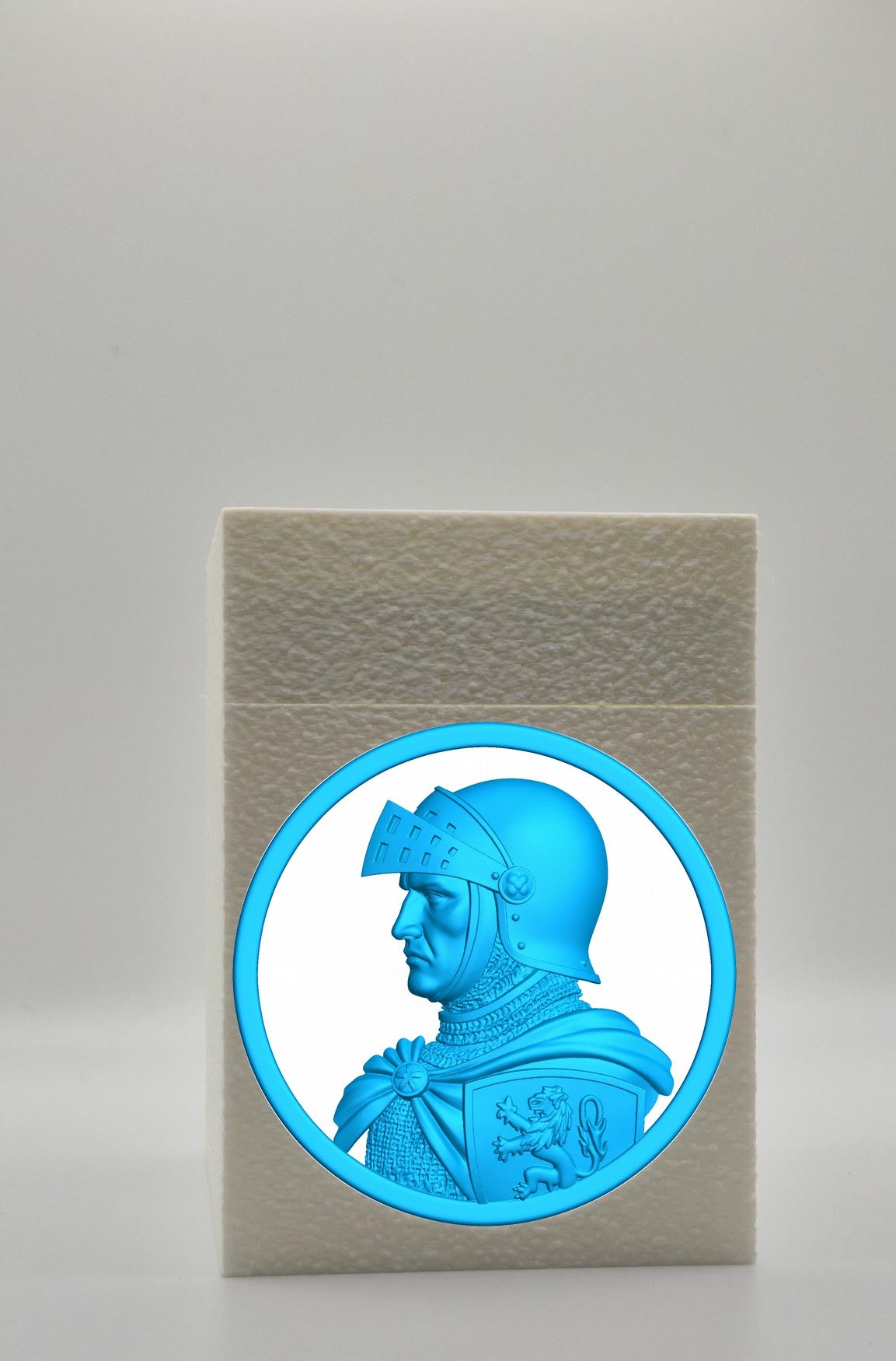Knight Card Box — White