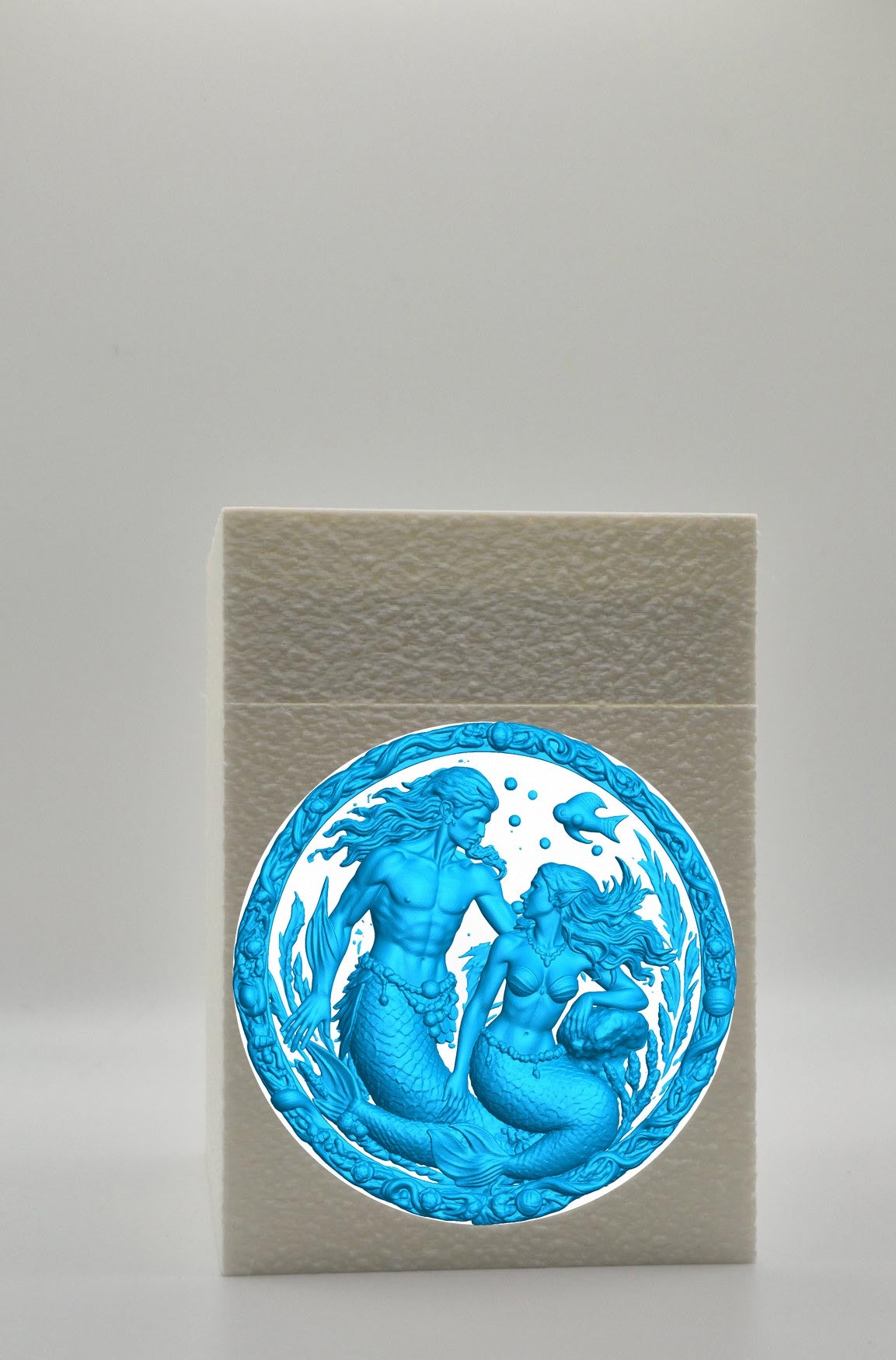 Merfolk Card Box — White