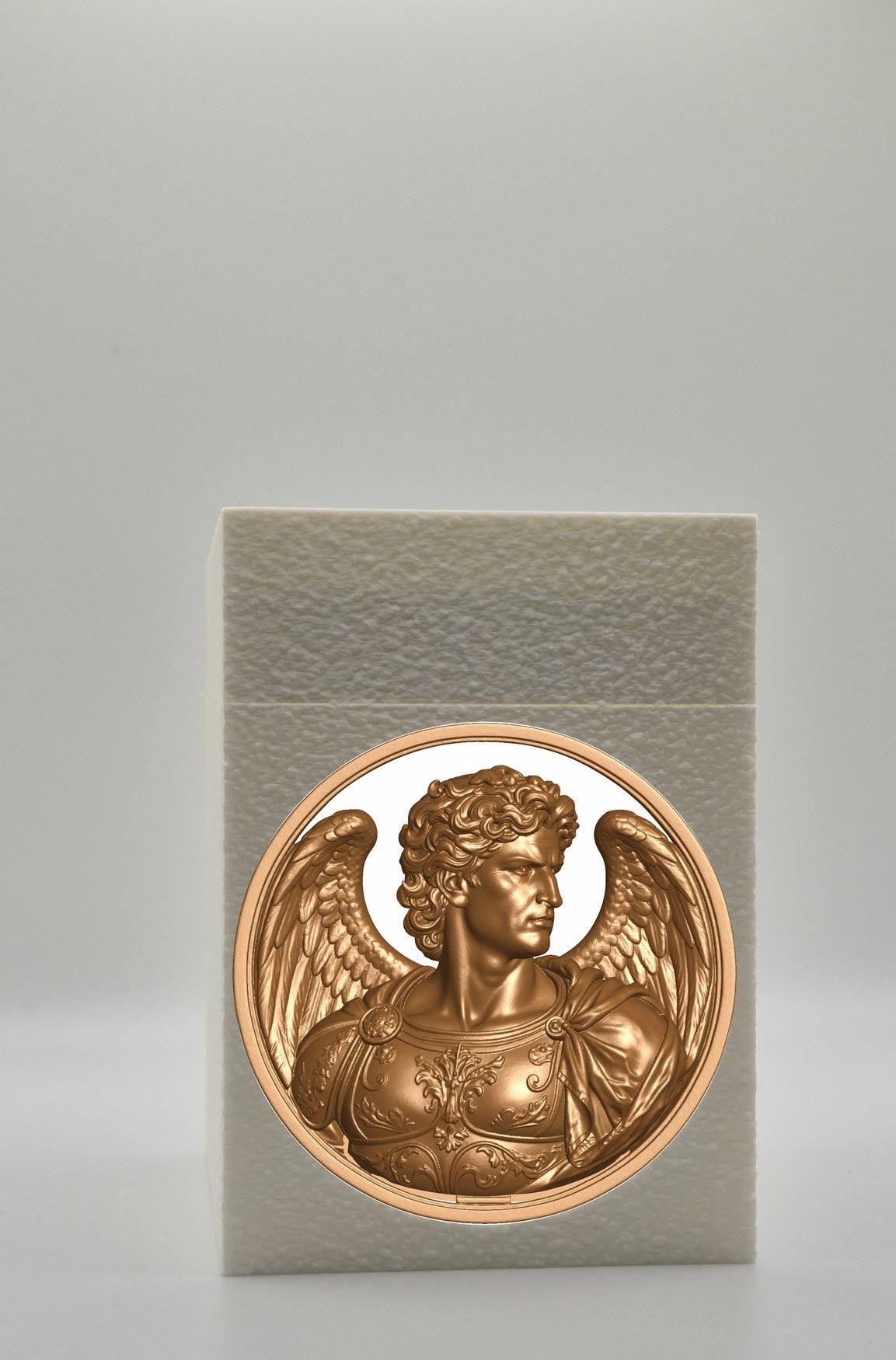 Angel Card Box — White