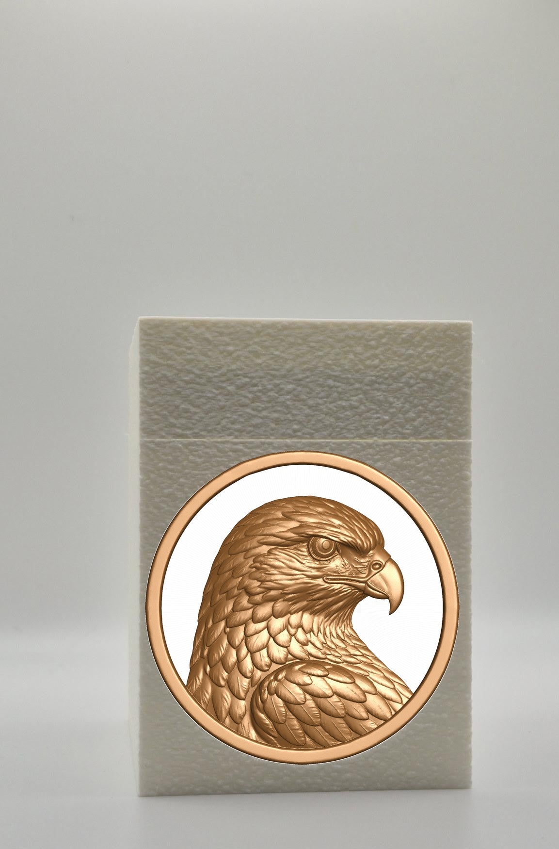 Eagle Card Box — White