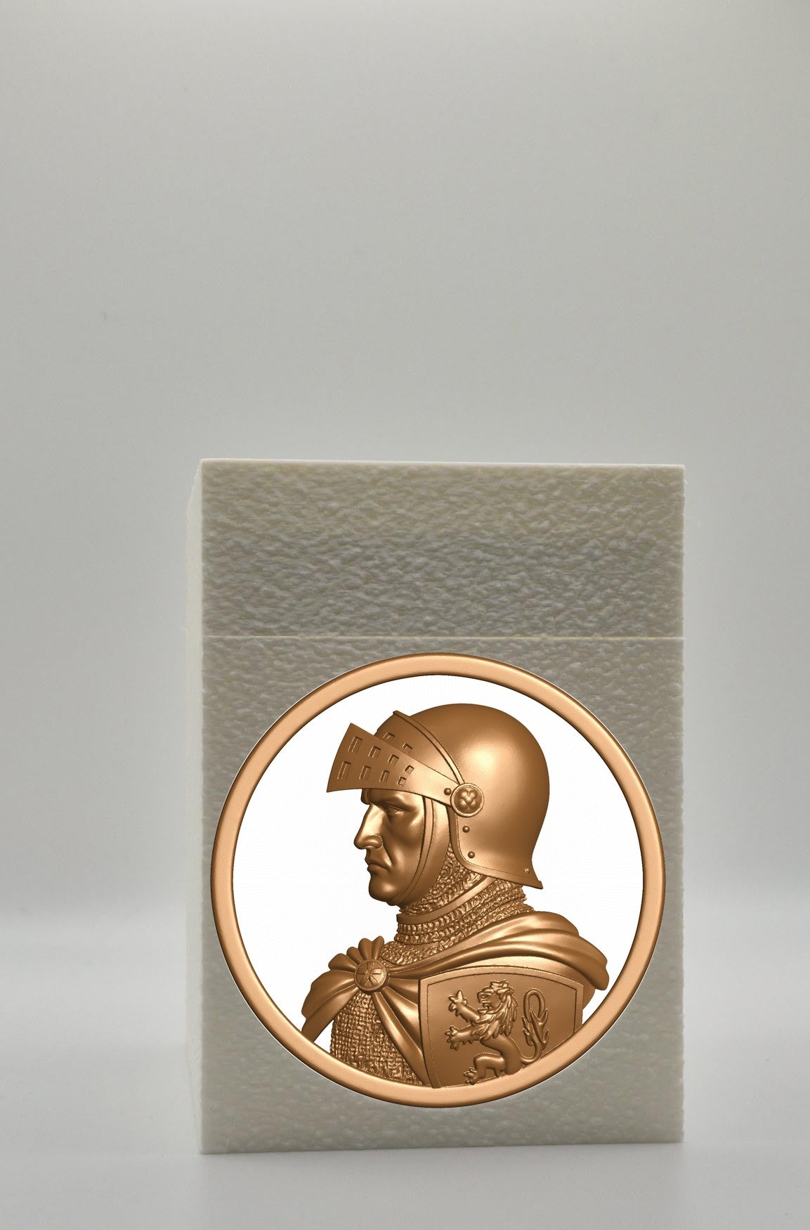 Knight Card Box — White