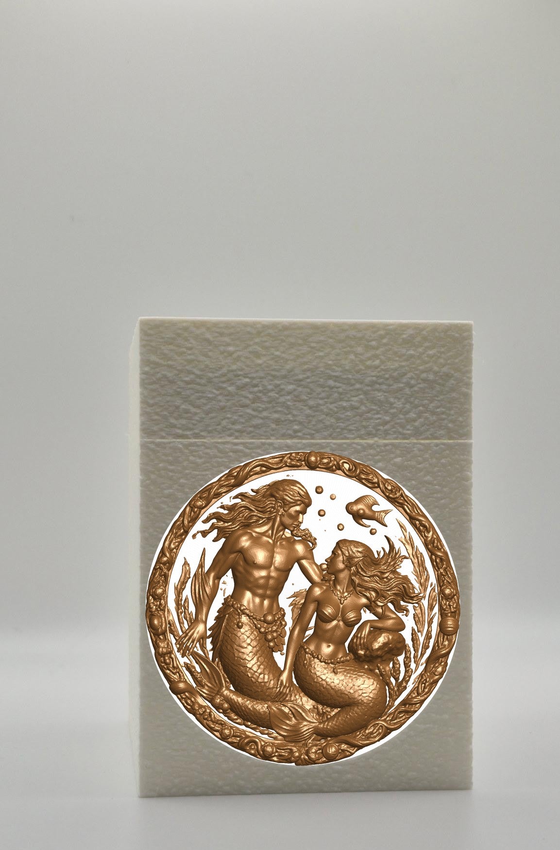 Merfolk Card Box — White
