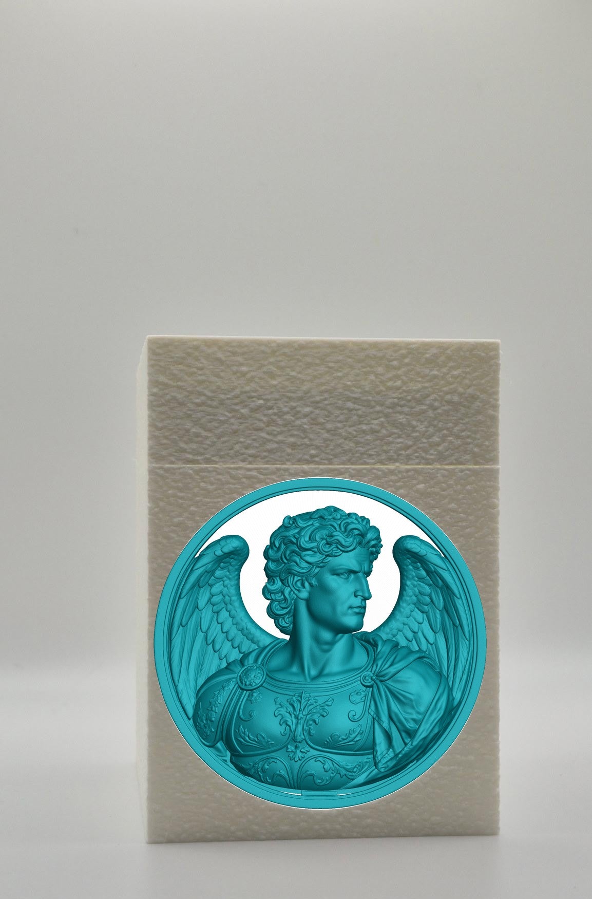 Angel Card Box — White