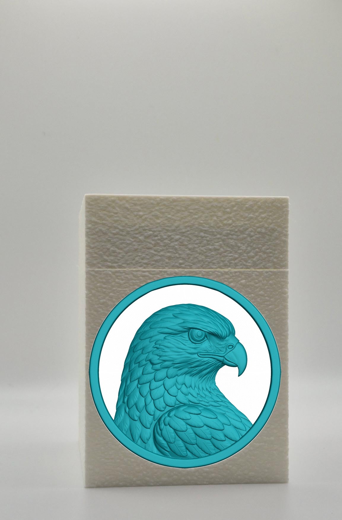 Eagle Card Box — White