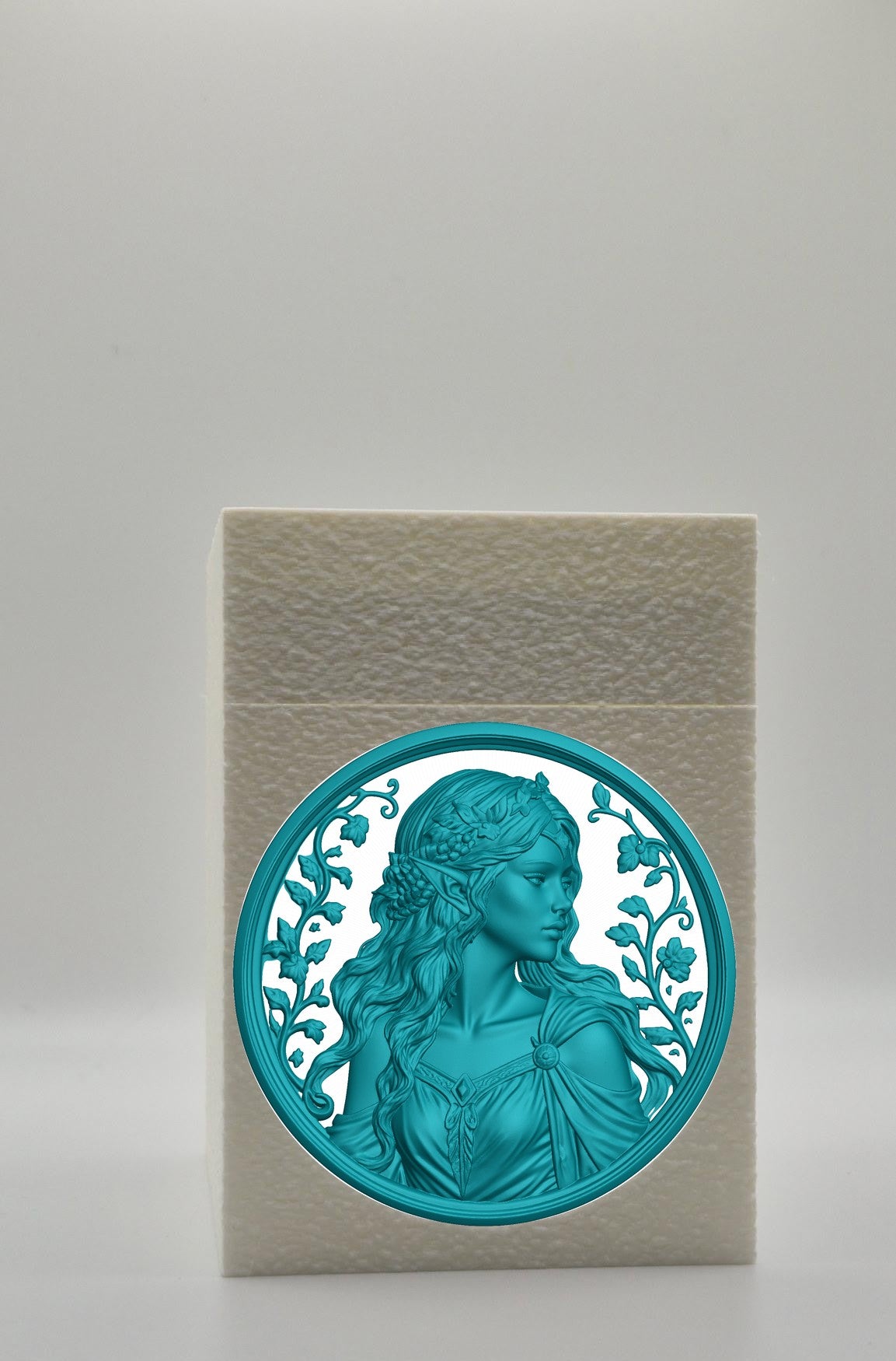 Elf Maiden Card Box — White