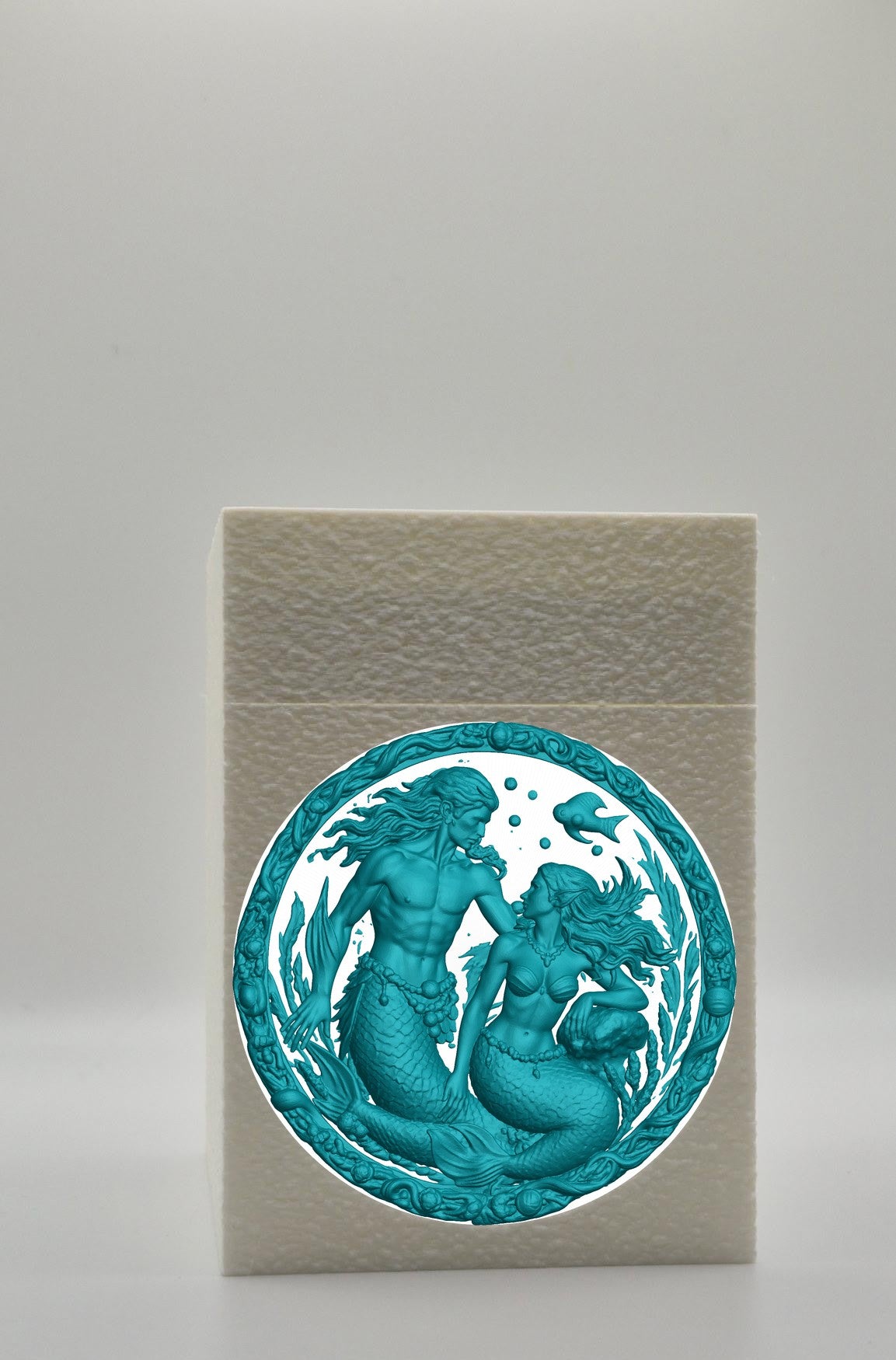 Merfolk Card Box — White