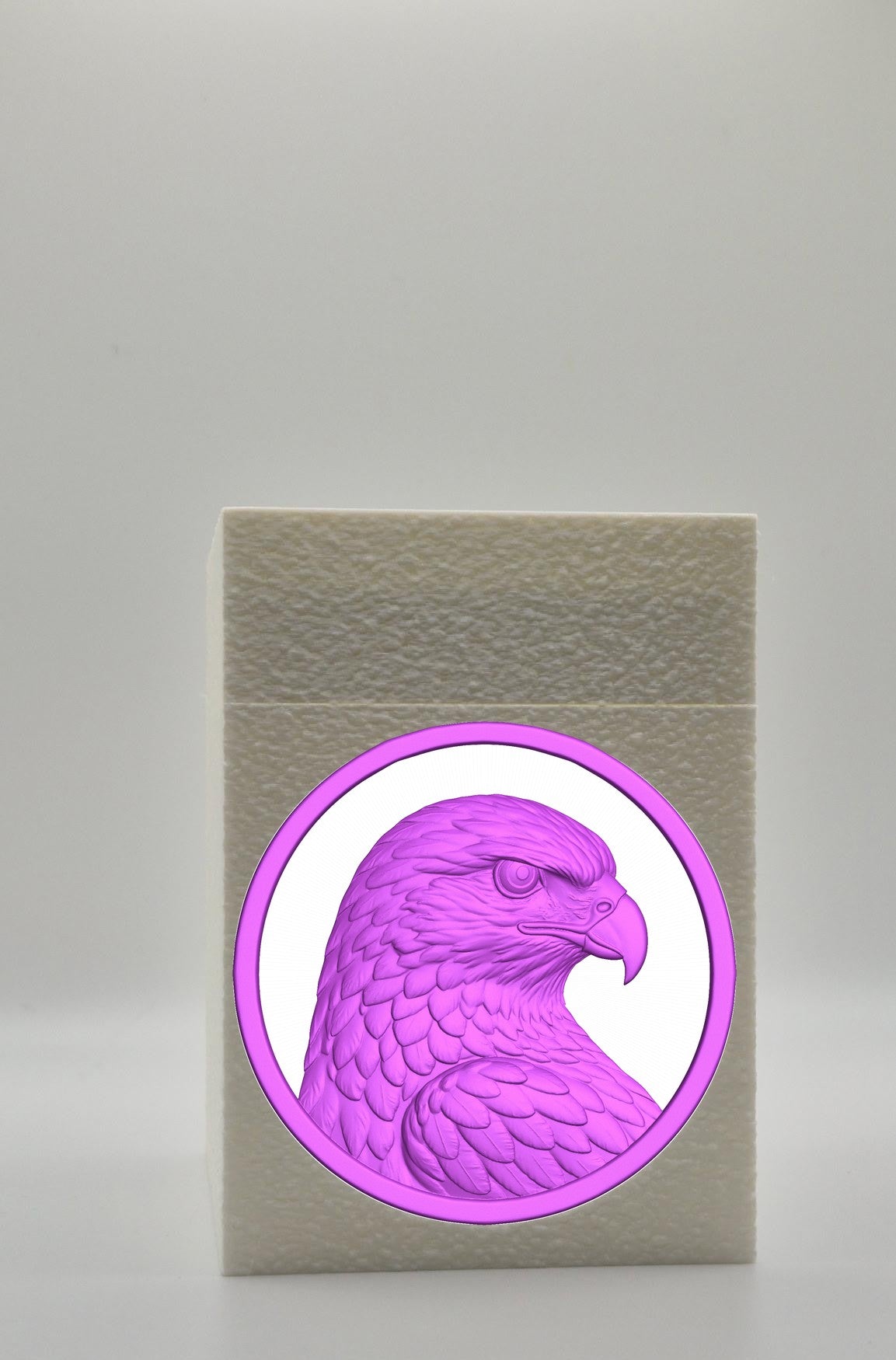 Eagle Card Box — White