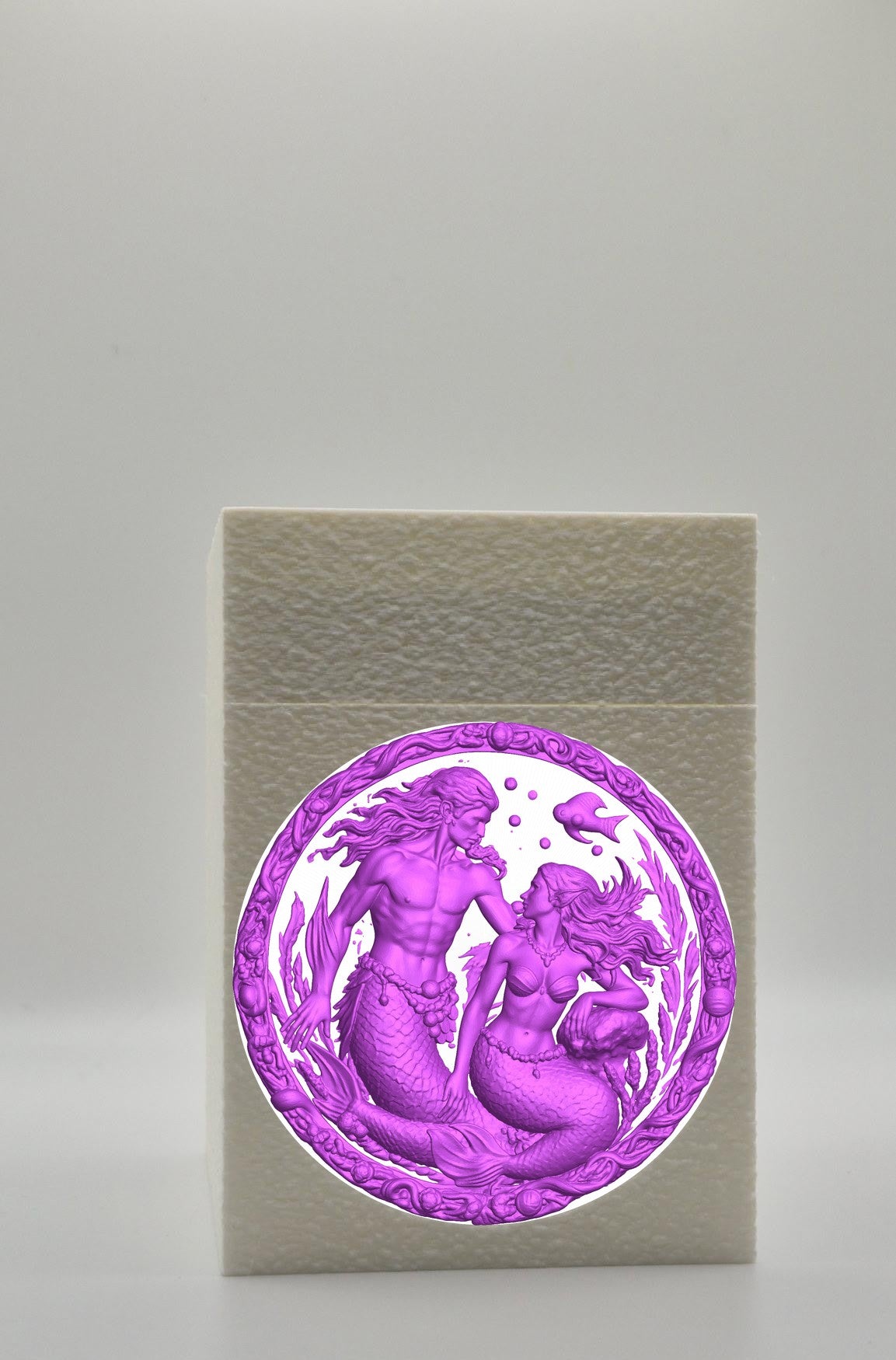 Merfolk Card Box — White