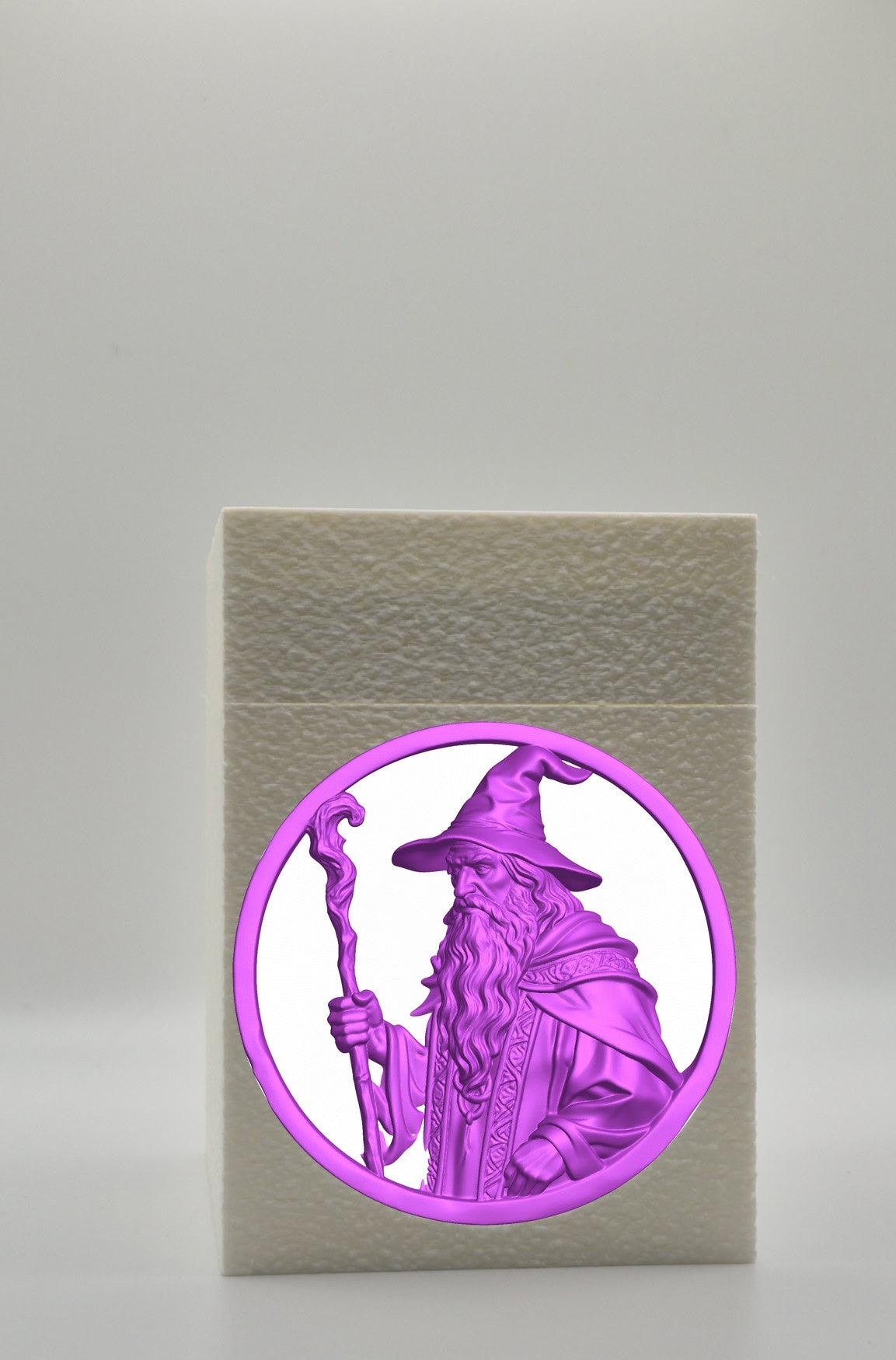 Wizard Card Box — White
