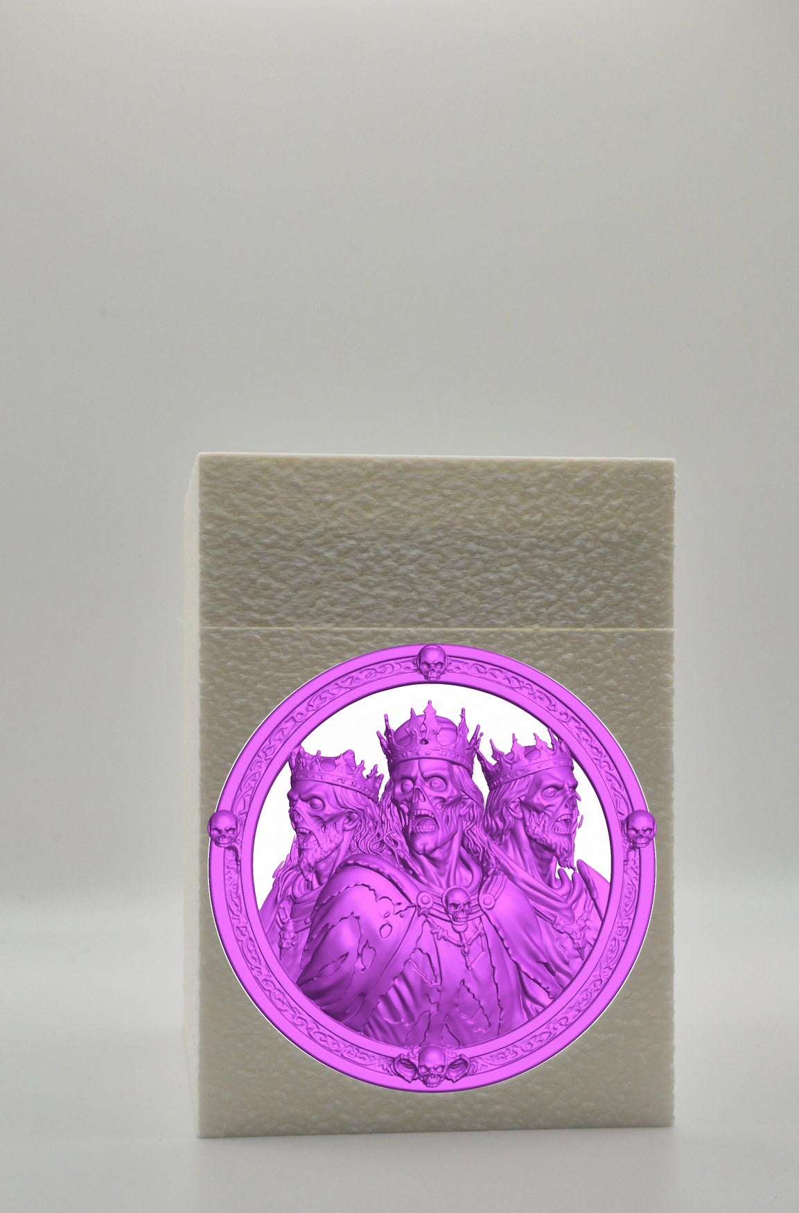 Zombie King Card Box — White