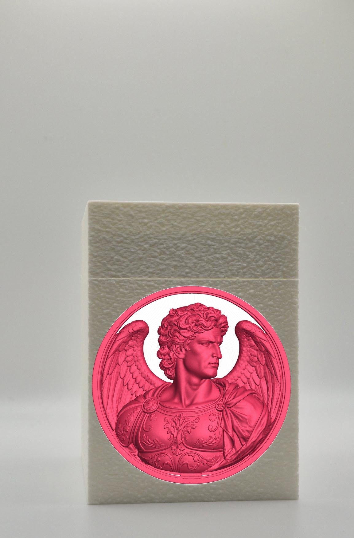 Angel Card Box — White