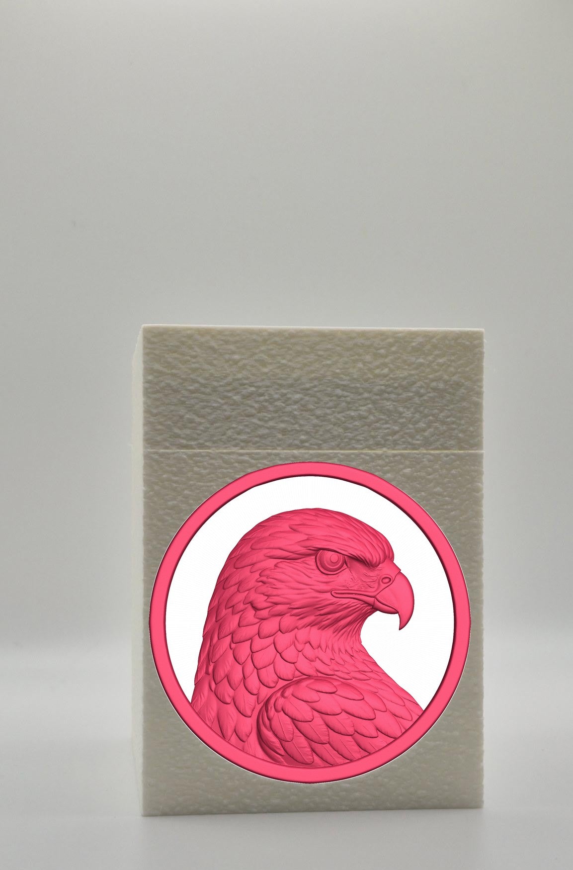 Eagle Card Box — White