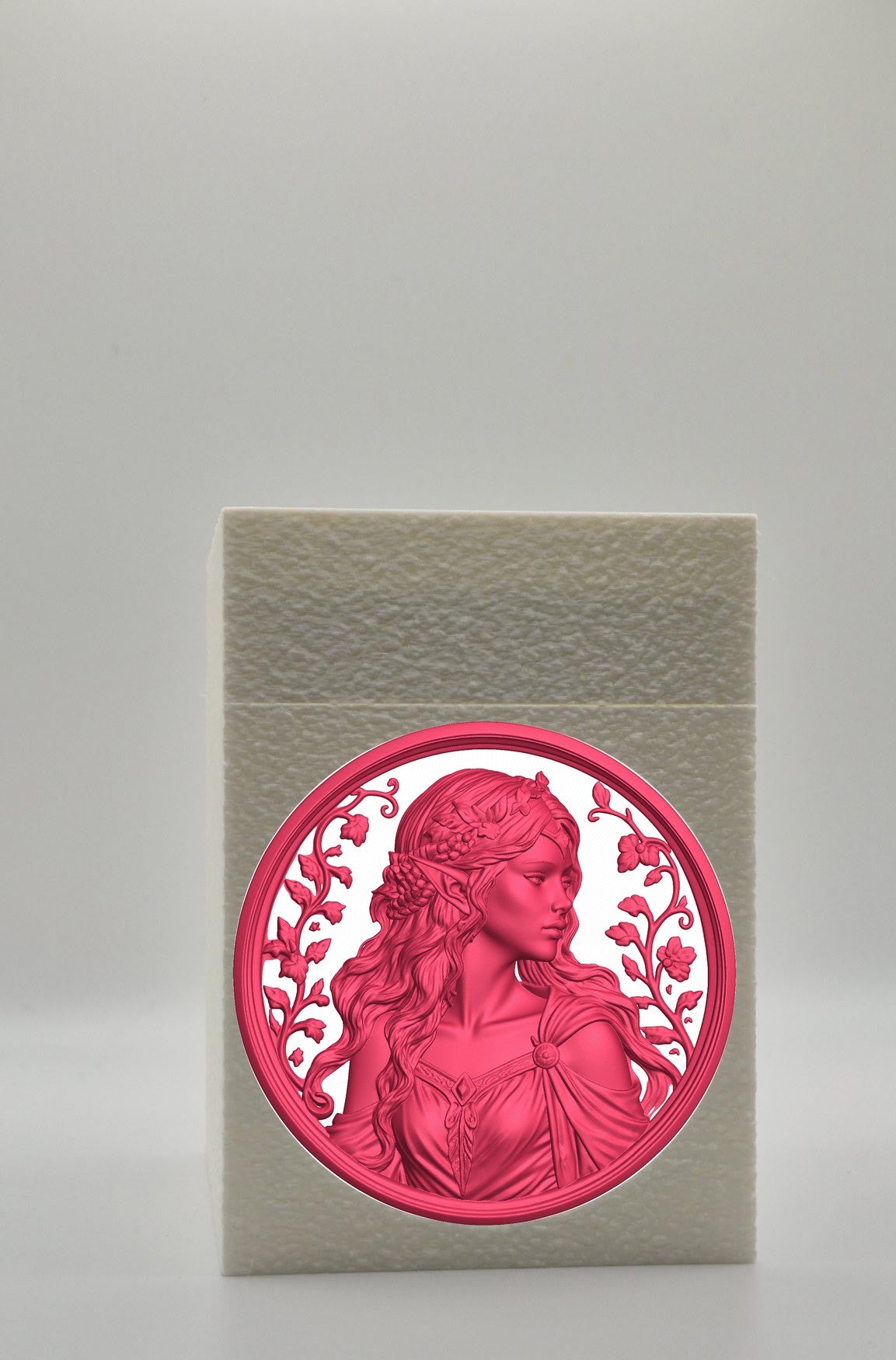 Elf Maiden Card Box — White