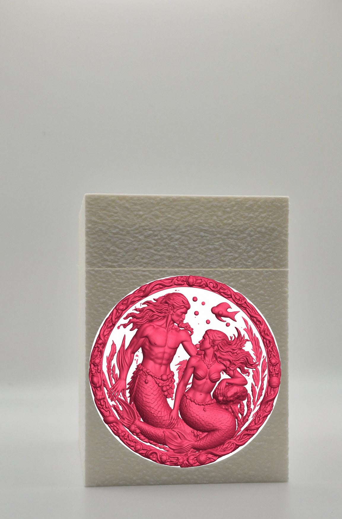 Merfolk Card Box — White