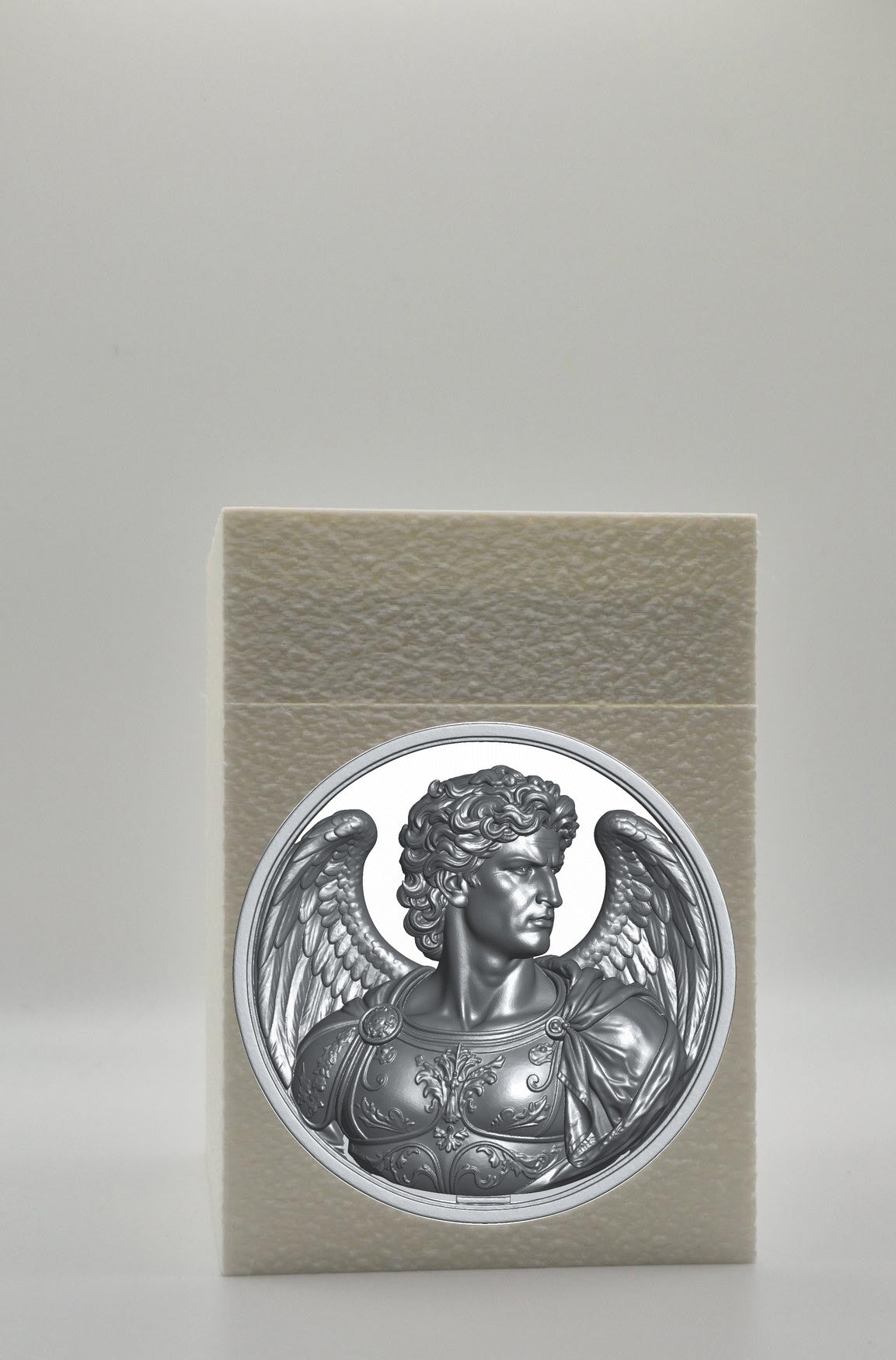 Angel Card Box — White
