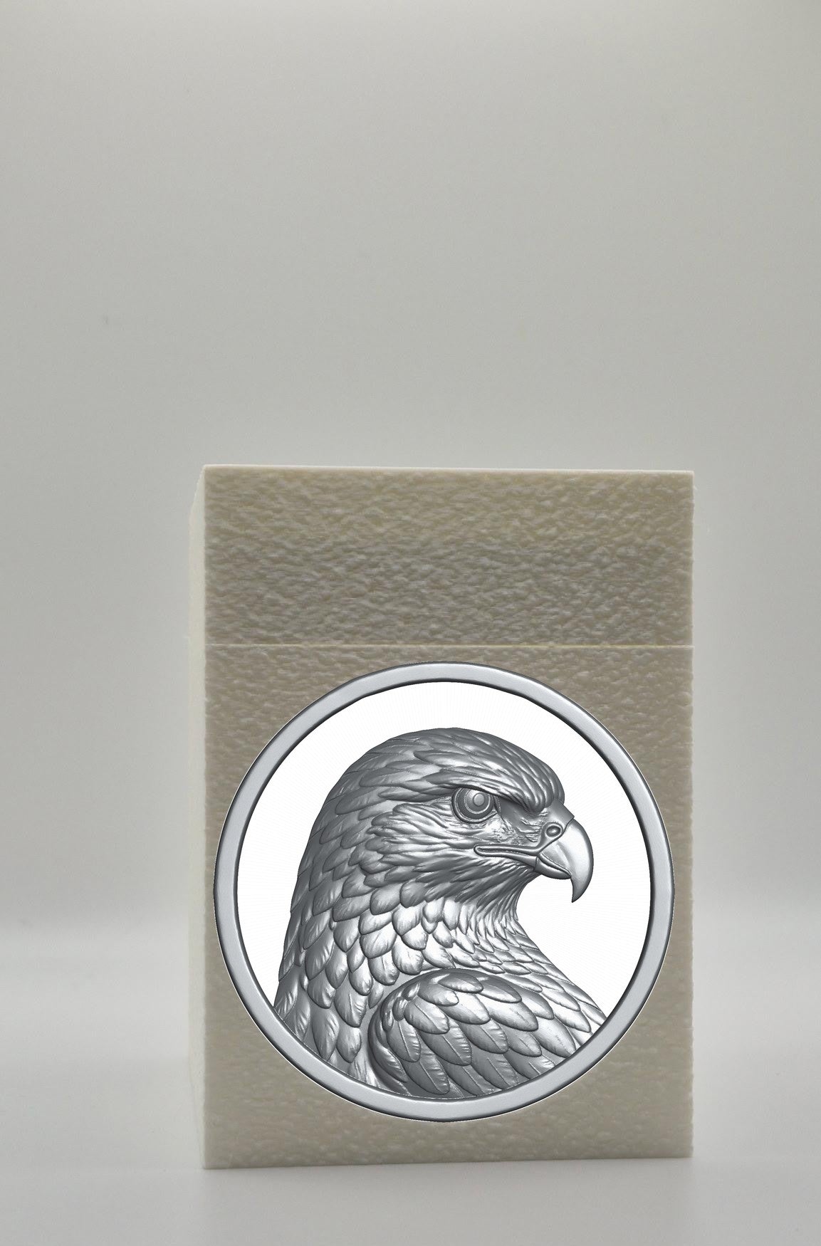Eagle Card Box — White