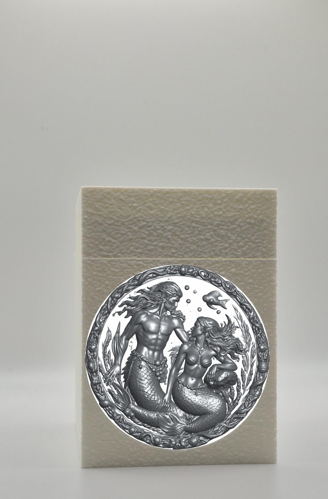 Merfolk Card Box — White