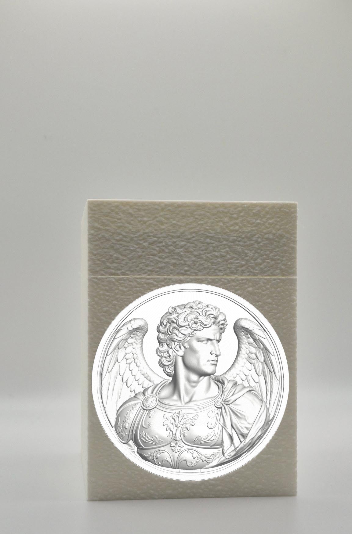 Angel Card Box — White