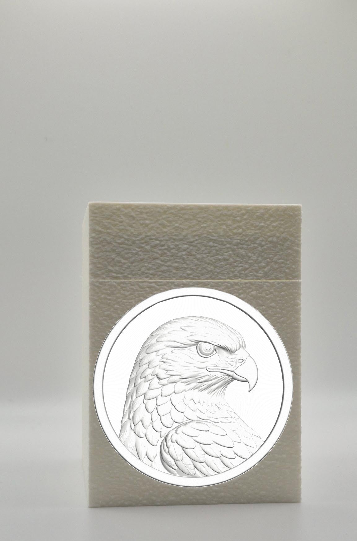Eagle Card Box — White