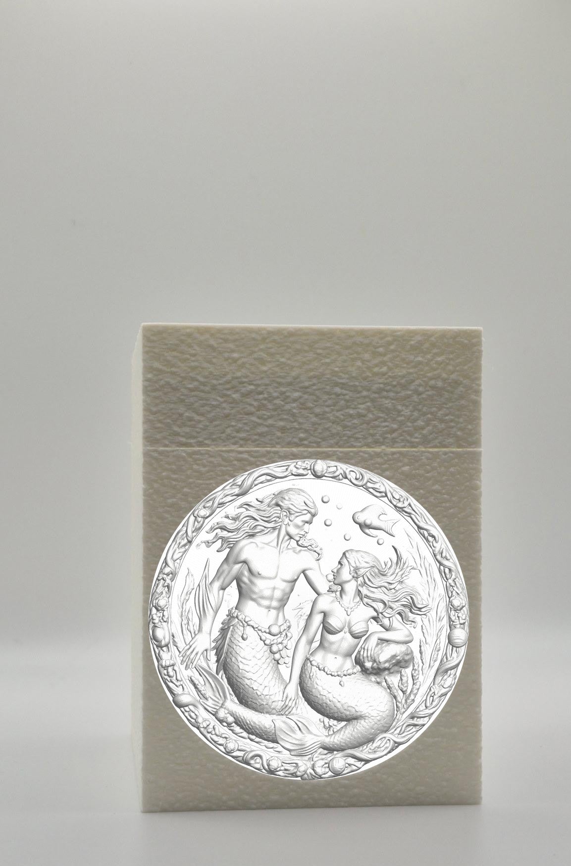 Merfolk Card Box — White